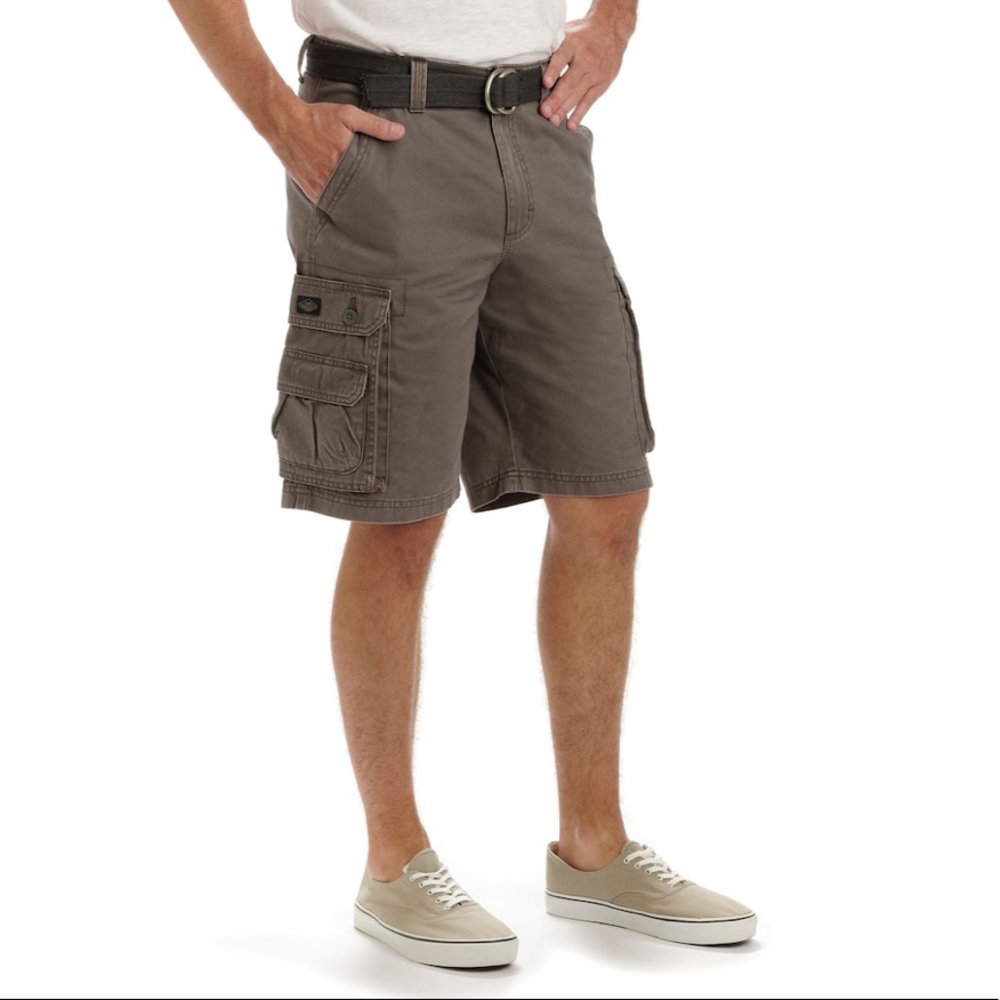 Men’s Dungaree Gray Cargo Shorts